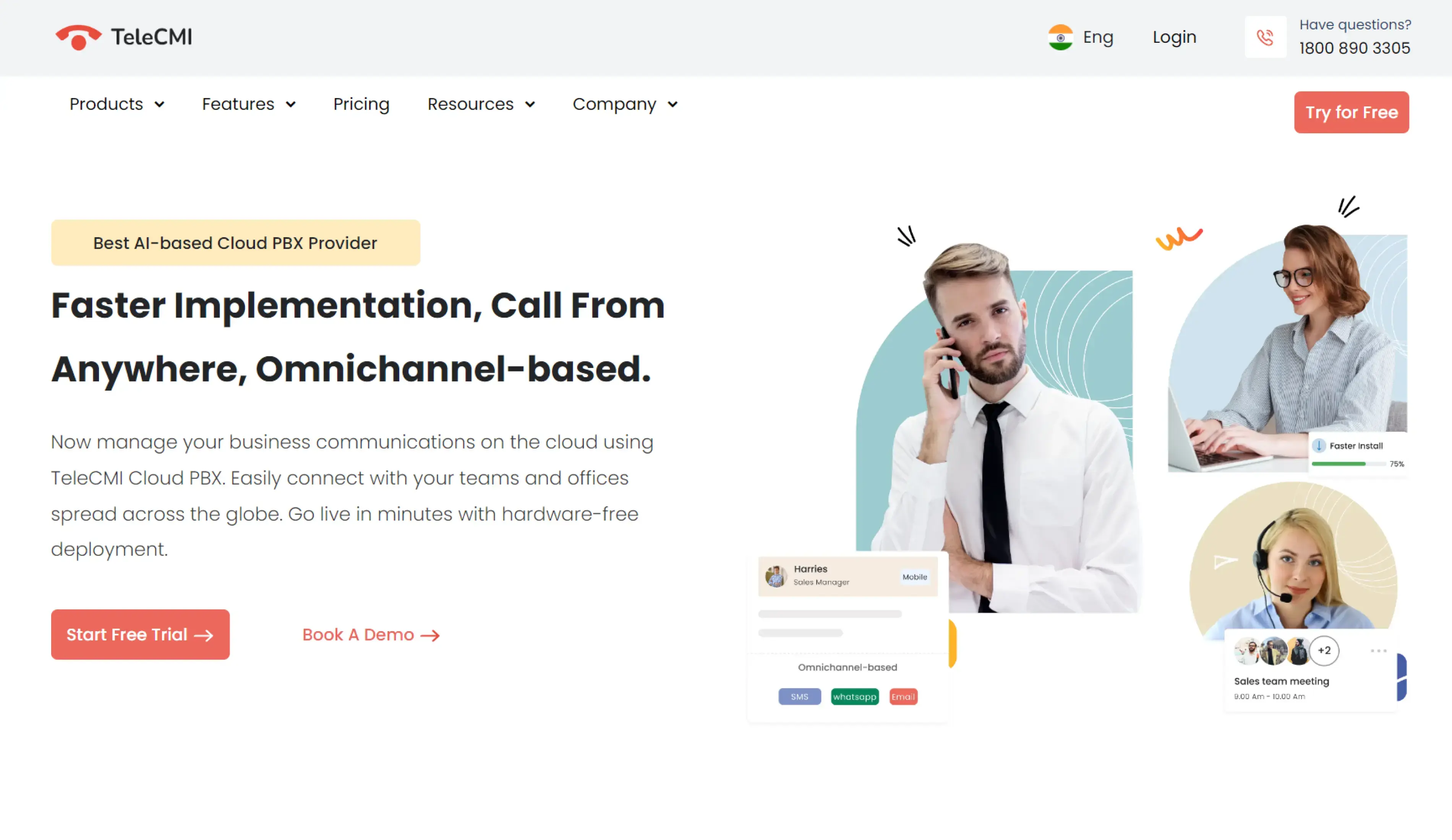 TeleCMI - Best Virtual PBX Company